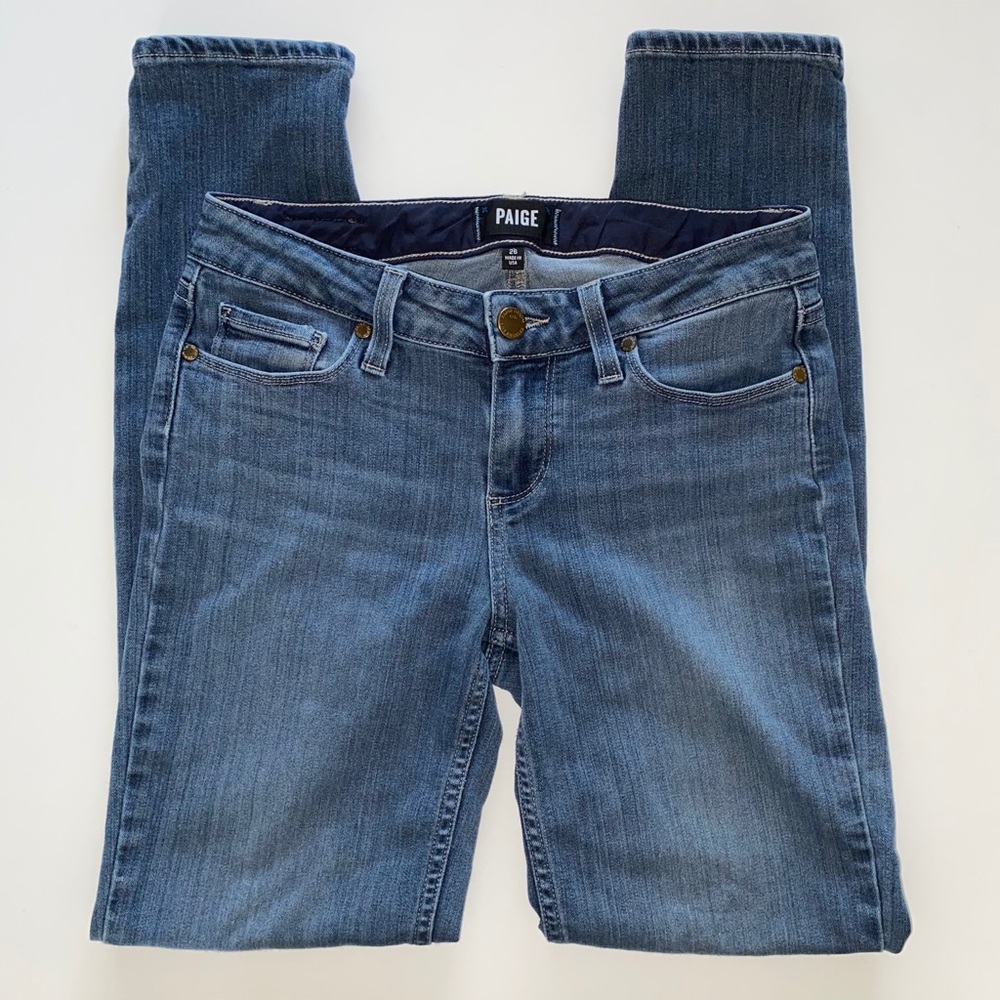 PAIGE Skinny Jeans Skyline Ankle Peg Size 26